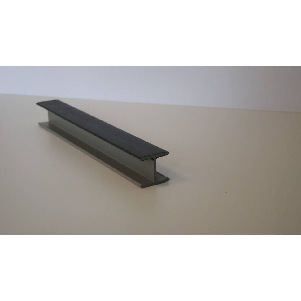 Uni�o P/Rodap� Pvc Preto Mate