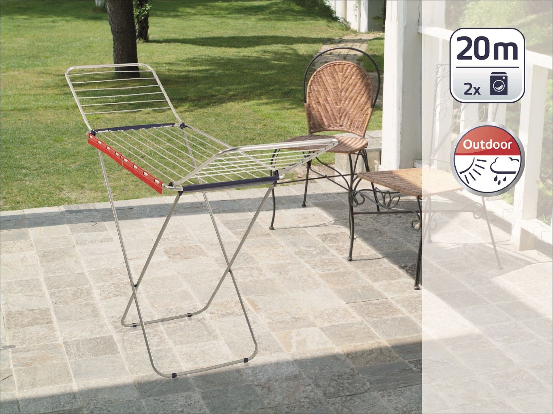 Estendal de Alumínio 20m