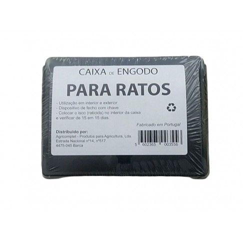 Caixa Engodo Pequena P/ Ratos Caixa Engodo Pequena P/ Ratos