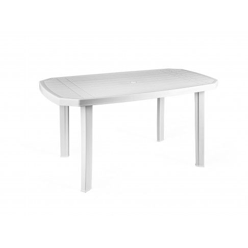 Mesa Oval Viana 134x84cm Branca Mesa Oval Viana 134x84cm Branca