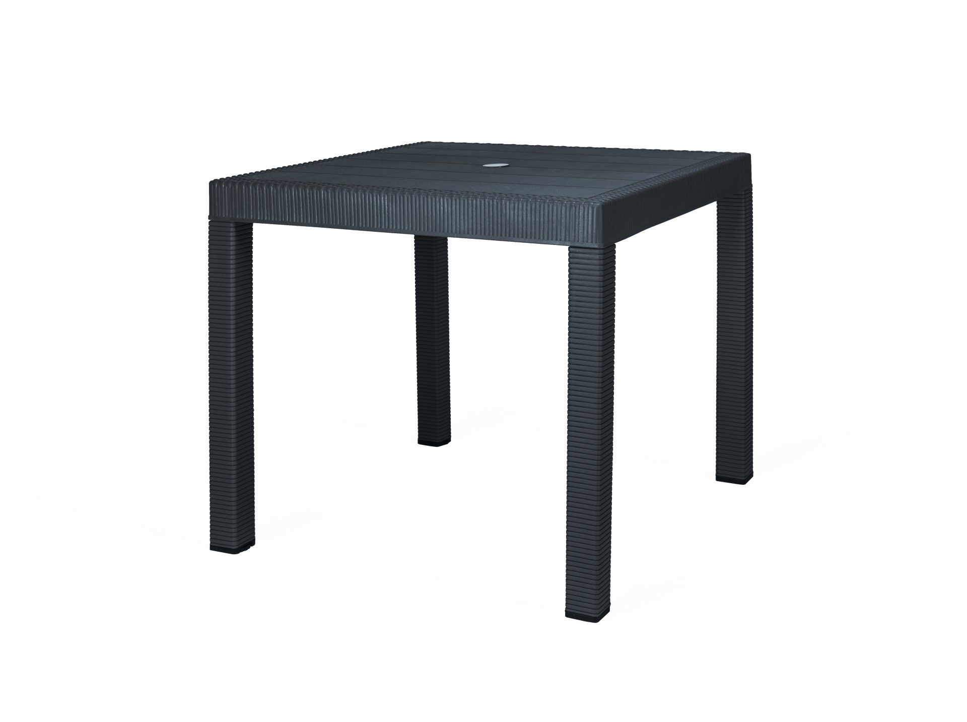 Mesa Caribe 80x80cm Antracite