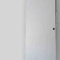 Kit Porta+Sistema Correr 200x90 Branco Kit Porta+Sistema Correr 200x90 Branco