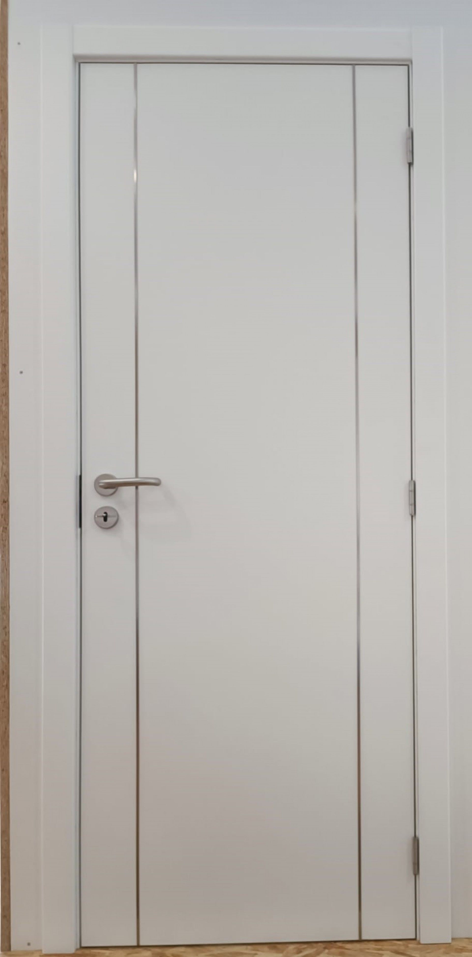 Kit Porta+Aro 200x75cm Branco Olimpo
