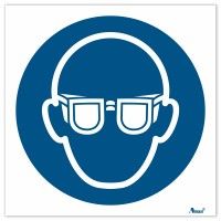 Sinalética Autocolante "Uso Obrigatório de Proteção Ocular" Sinalética Autocolante "Uso Obrigatório de Proteção Ocular"