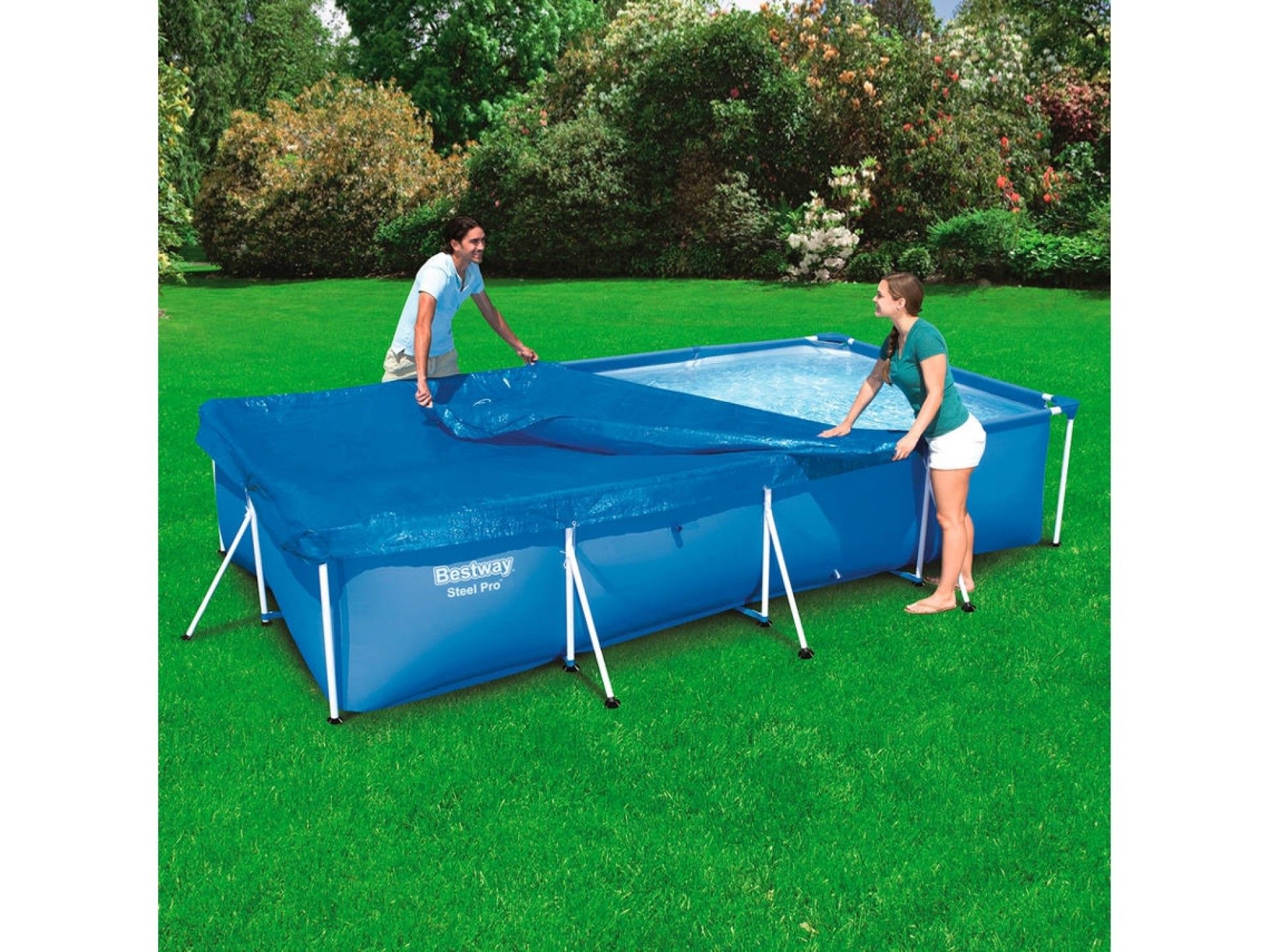 Cobertura Piscina Rectangular 404x214cm