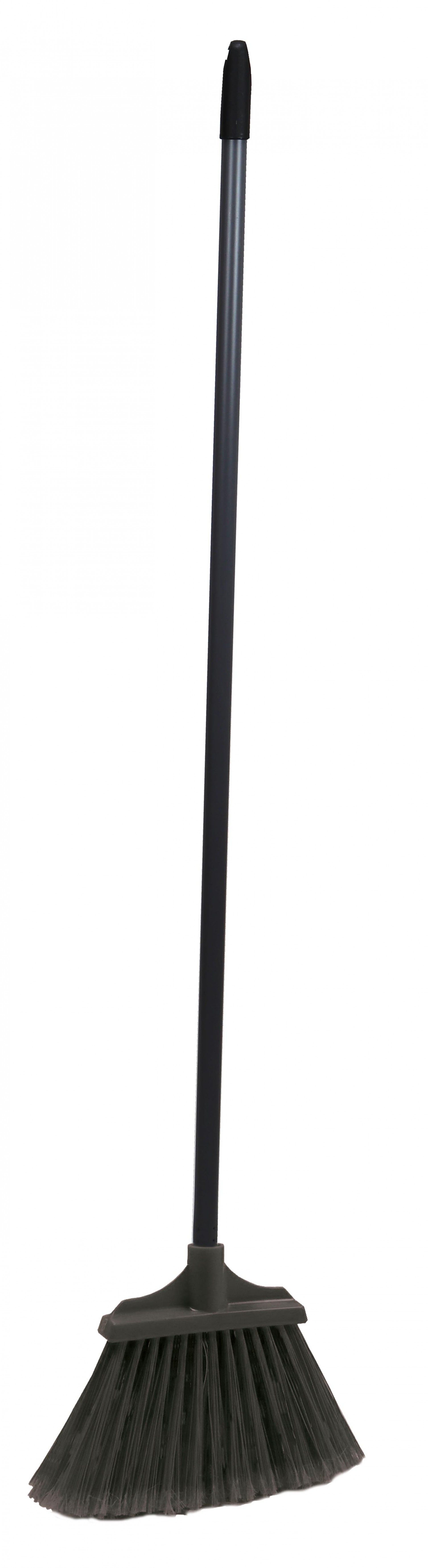 Vassoura Espalmada Int. C/Cabo Cinza