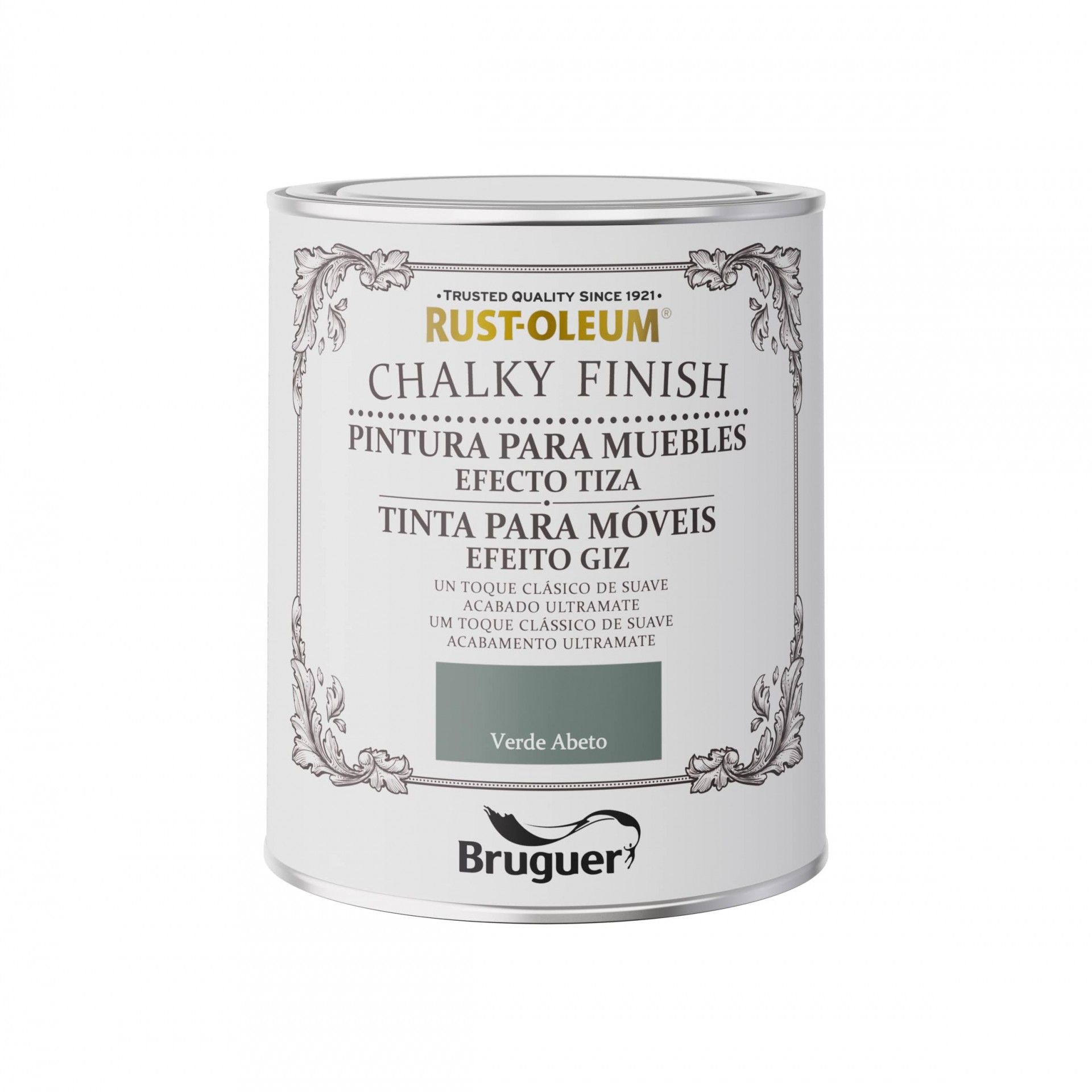 Tinta Chalkyfinish Verde Abeto 0,75l