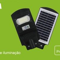 Luminária Solar Sens Luz 30w Luminária Solar Sens Luz 30w