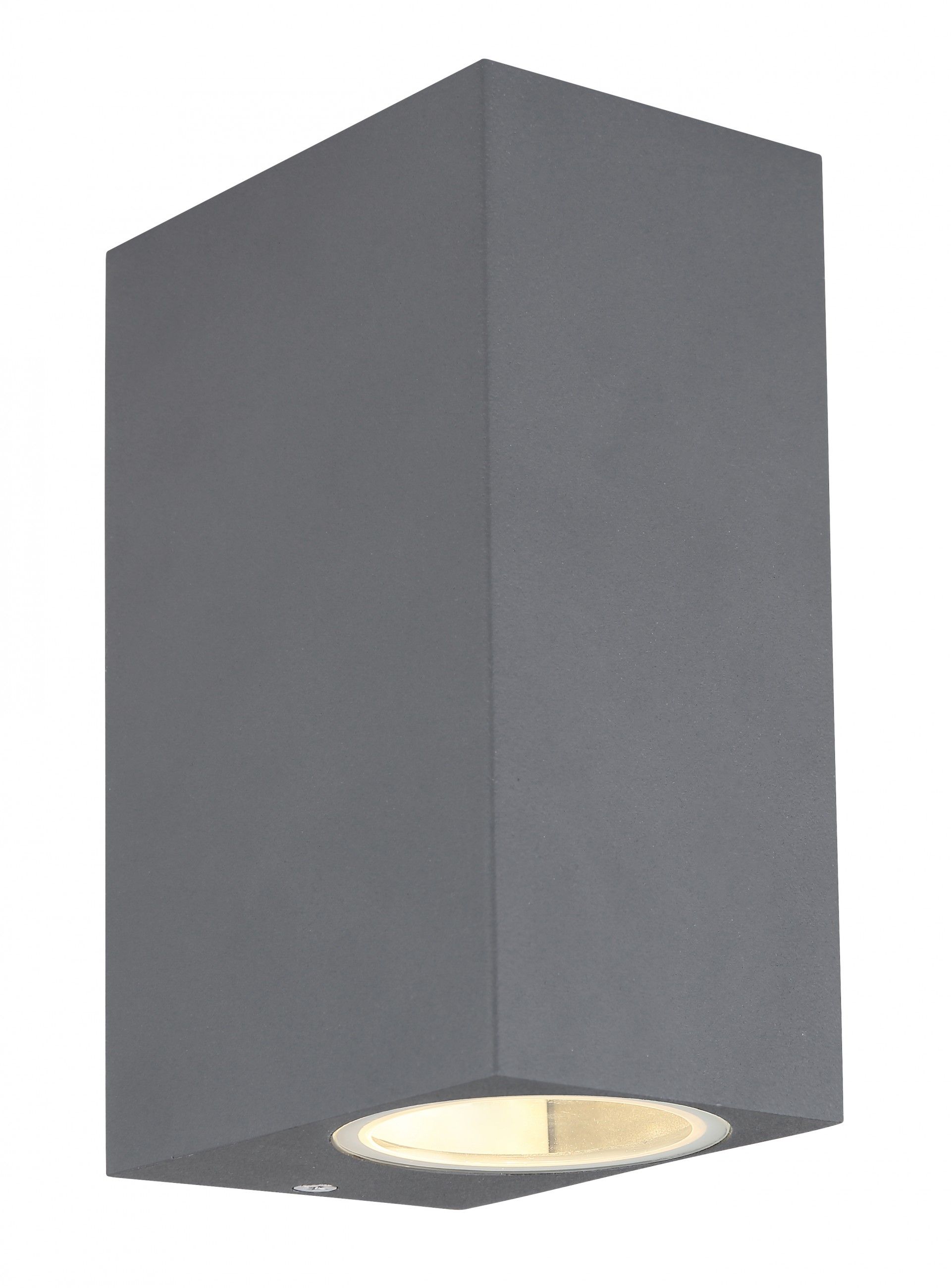 Aplique Exterior Quadrado 2xgu10 35w Antracite