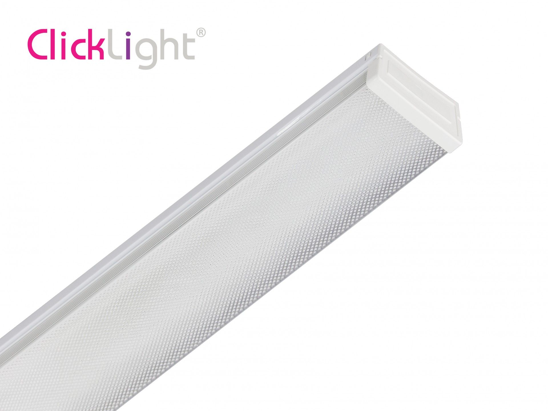 Armadura Led Prismâtica 1xt8 9w 60cm C/Lâmpada