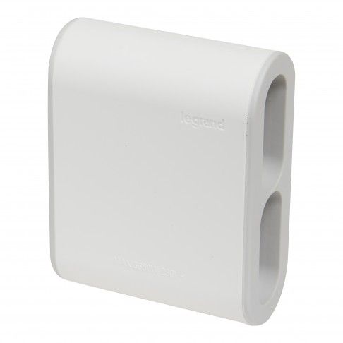 Ficha 4x2p 6a Lateral Branco/Cinza Ficha 4x2p 6a Lateral Branco/Cinza