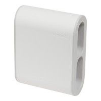 Ficha 4x2p 6a Lateral Branco/Cinza Ficha 4x2p 6a Lateral Branco/Cinza
