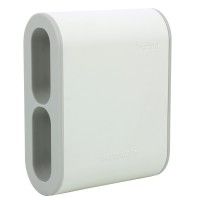 Ficha 4x2p 6a Lateral Branco/Cinza Ficha 4x2p 6a Lateral Branco/Cinza