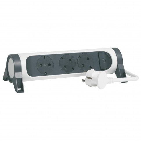 Bloco Rotativo 3x2p+T 3mt Branco Bloco Rotativo 3x2p+T 3mt Branco