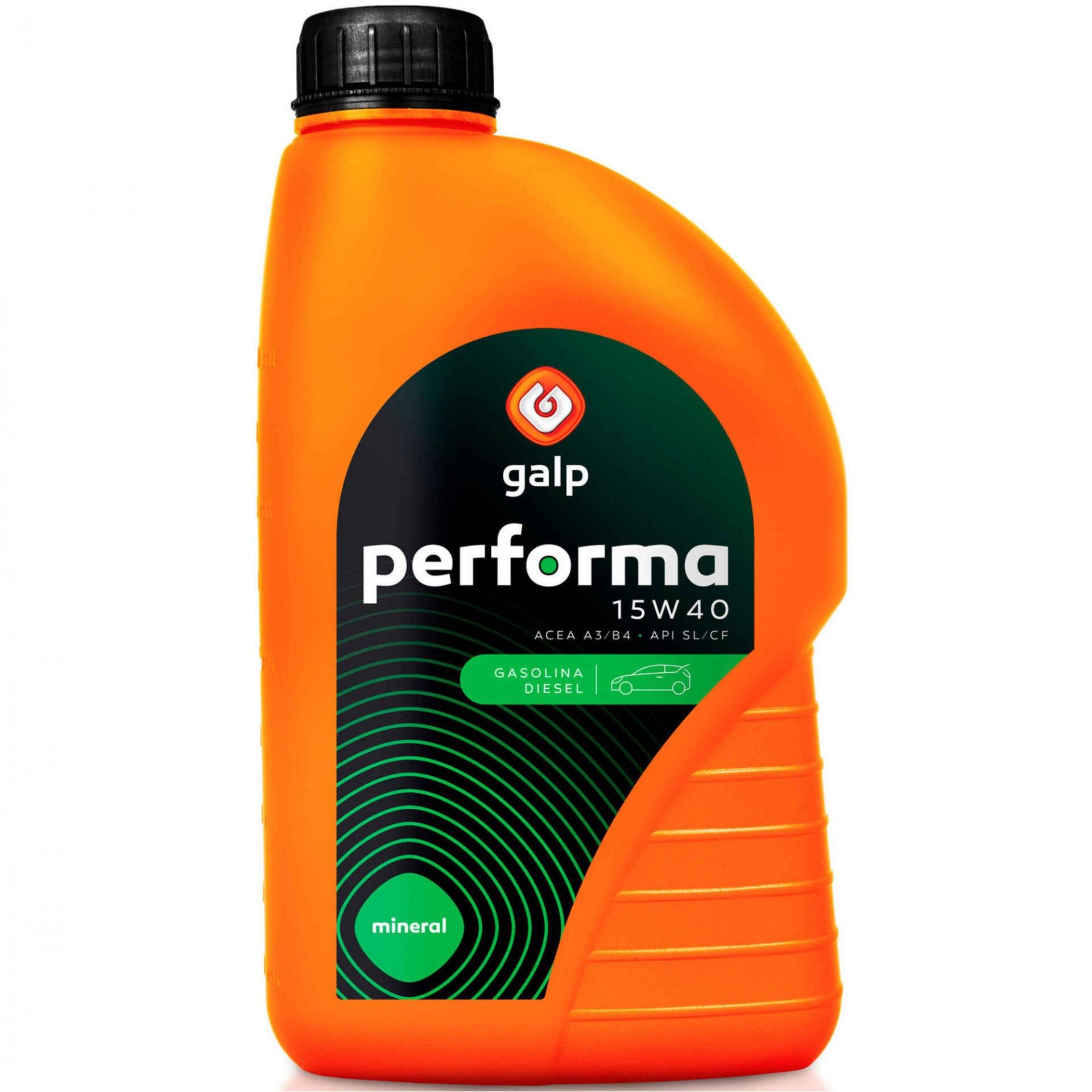 Óleo Gás/Diesel 15w40 Galp Performa 1l