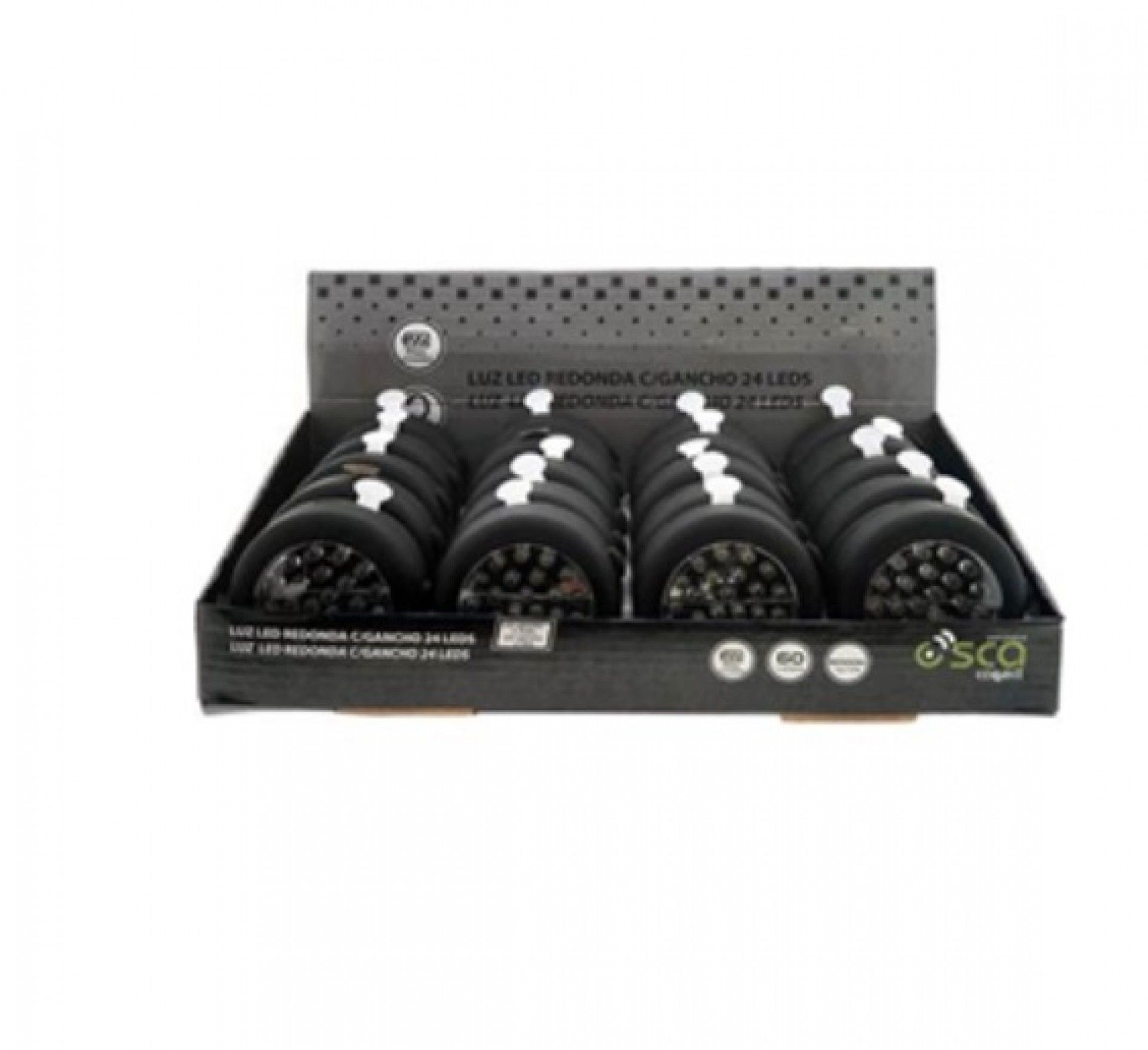 Lanterna Red Gancho 24led