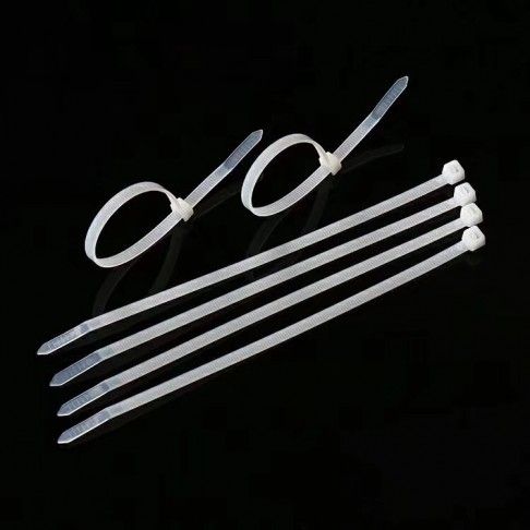 Abraçadeiras Serrilha 100x2,5mm Brancas 50un Abraçadeiras Serrilha 100x2,5mm Brancas 50un