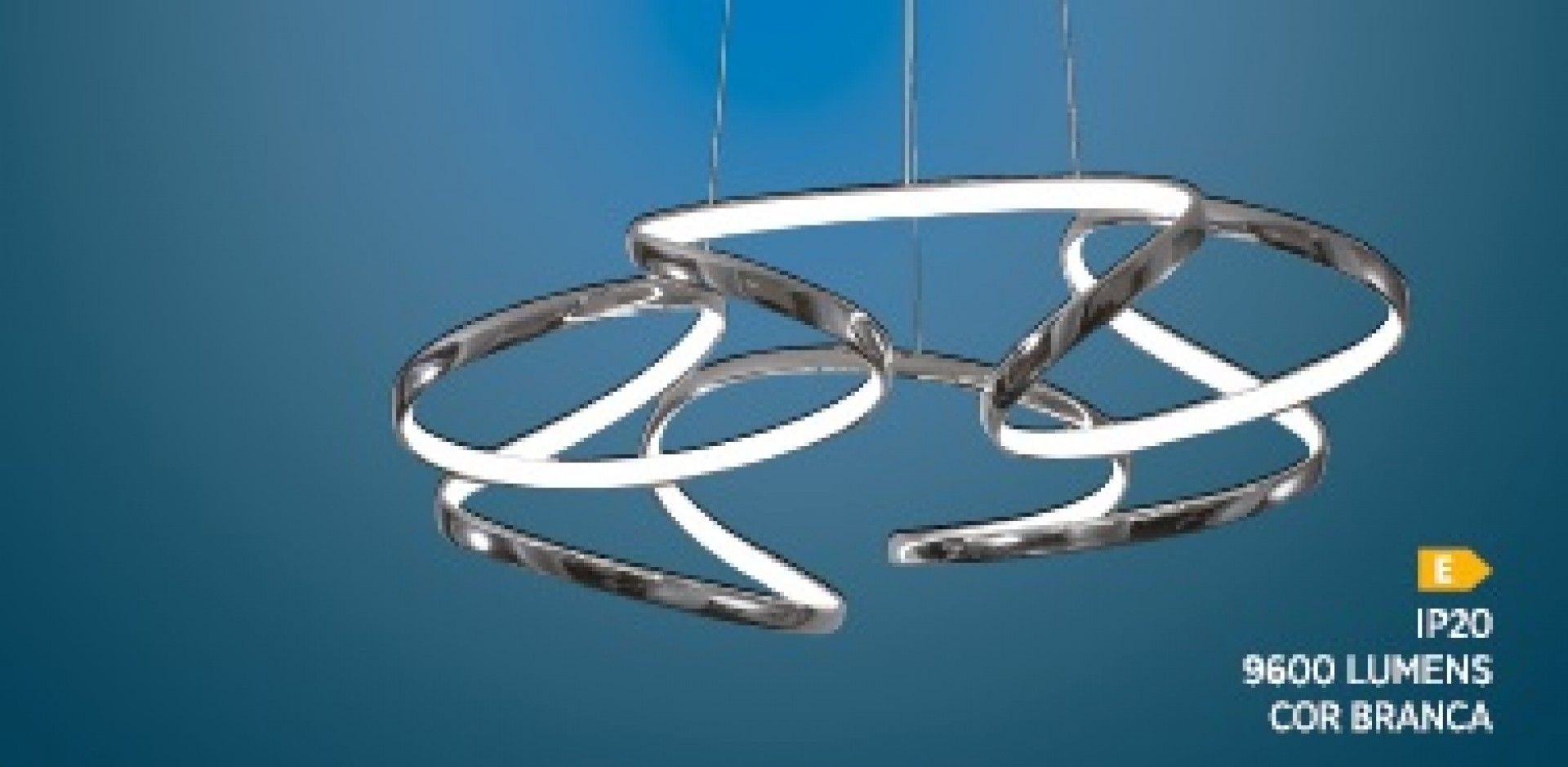 SUSPENSÃO LED CURVADA