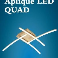 APLIQUE LED QUAD 32W 4000K NIKEL APLIQUE LED QUAD 32W 4000K NIKEL