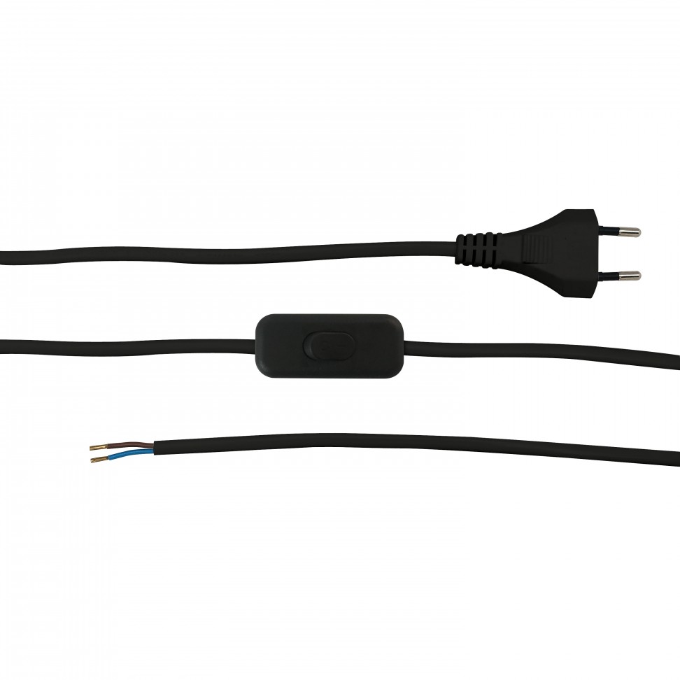 Extensão C/Interruptor Preta 2m Extensão C/Interruptor Preta 2m
