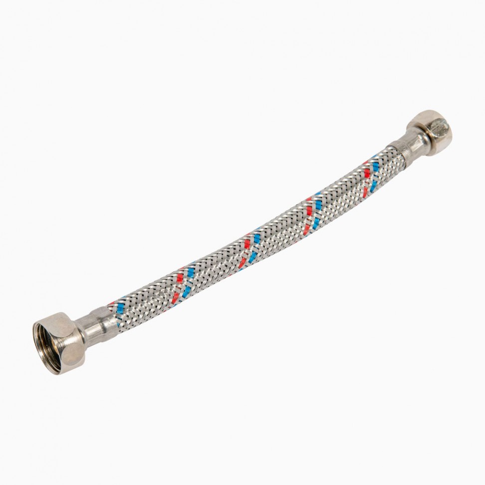 Liga��o F/F 20cm 1/2'X3/8'