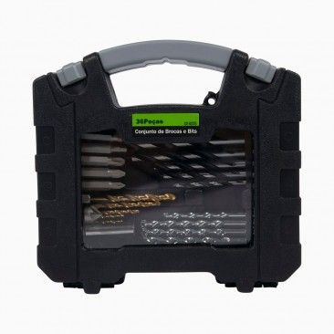 Mala Com Brocas E Bits 36 Peças Mala Com Brocas E Bits 36 Peças