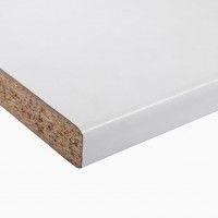 Tampo Cozinha 620x30x3600 R5 Liso Branco Tampo Cozinha 620x30x3600 R5 Liso Branco