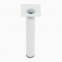 Perna Aço Redondo 30x200mm Branco Perna Aço Redondo 30x200mm Branco