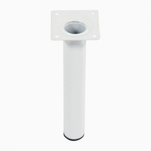 Perna Aço Redondo 30x200mm Branco Perna Aço Redondo 30x200mm Branco