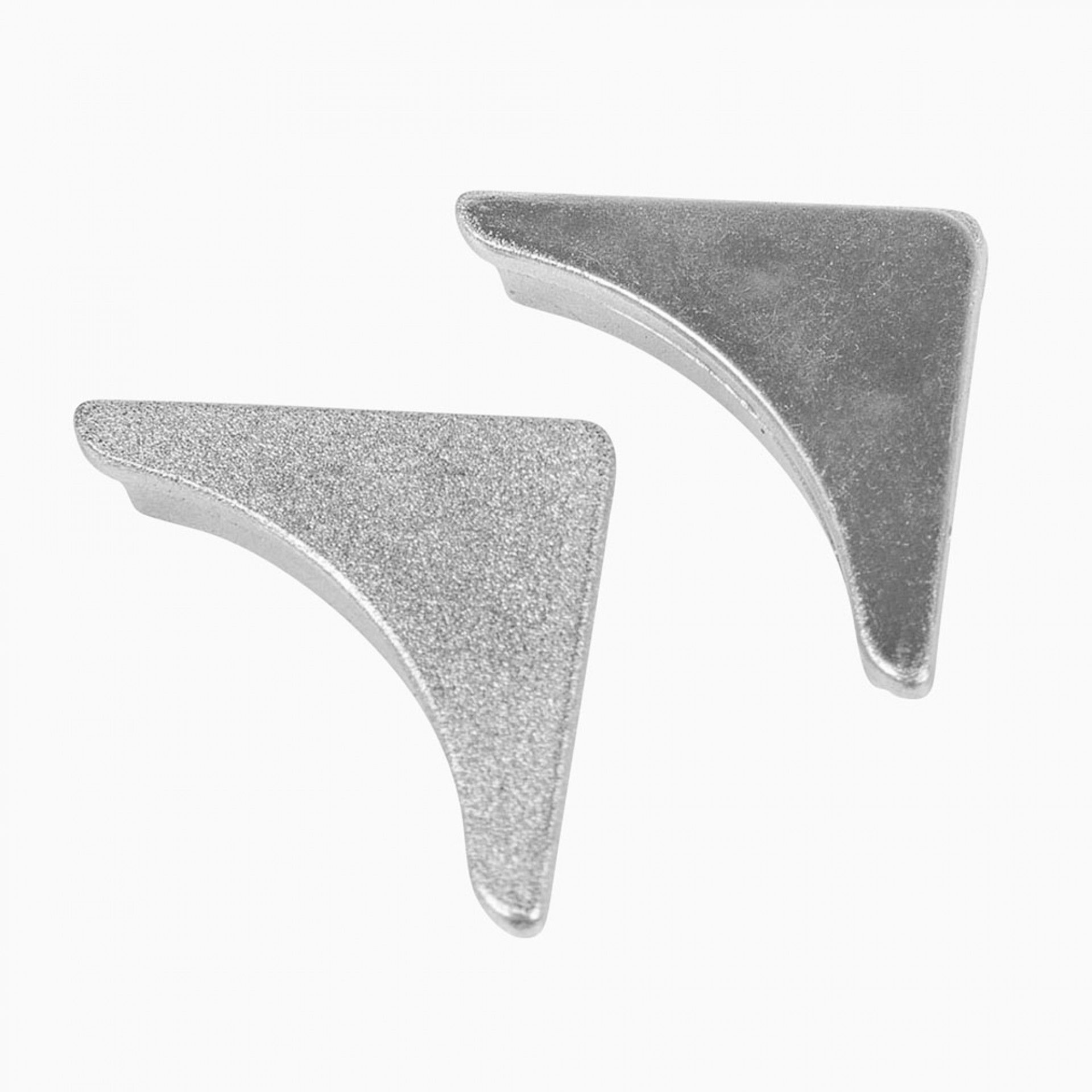 Conjunto 2 Topos P/Perfis Veda-Águas Cinza Alumínio