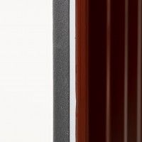 Painel Cobertura C5 2.5x1m 30mm Bordeaux Painel Cobertura C5 2.5x1m 30mm Bordeaux