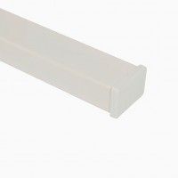 Poste Painel Branco 60x40mm C/Tp 1,04m Poste Painel Branco 60x40mm C/Tp 1,04m