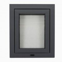 Janela Alumínio Basculante 50x60cm Cinza Janela Alumínio Basculante 50x60cm Cinza
