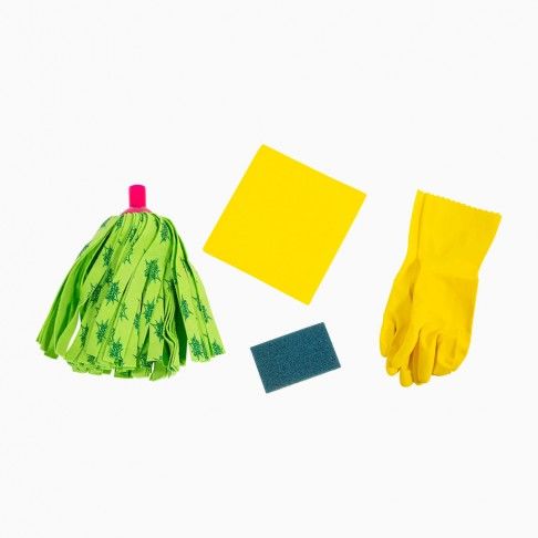 Kit Limpeza Scotch-Brite 4 peças Kit Limpeza Scotch-Brite 4 peças