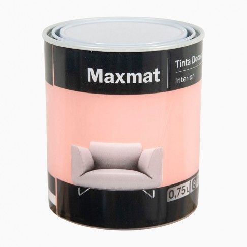 Tinta Decor Maxmat Rosa Caiman 0,75l Tinta Decor Maxmat Rosa Caiman 0,75l