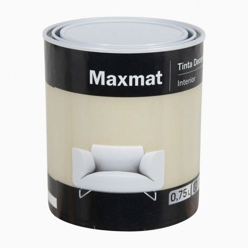 Tinta Decor Maxmat Castanho Capri 0,75l Tinta Decor Maxmat Castanho Capri 0,75l