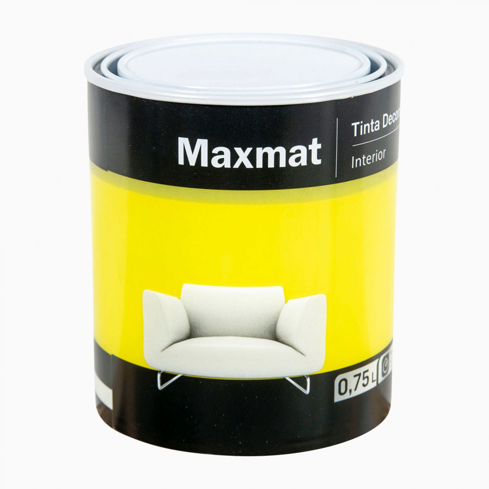 Tinta Decor Maxmat Amarelo Sicília 0,75l