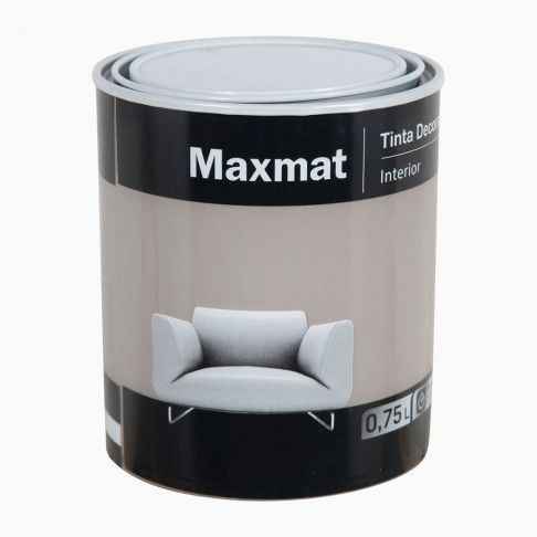 Tinta Decor Maxmat Cinza Londres 0,75lt Tinta Decor Maxmat Cinza Londres 0,75lt