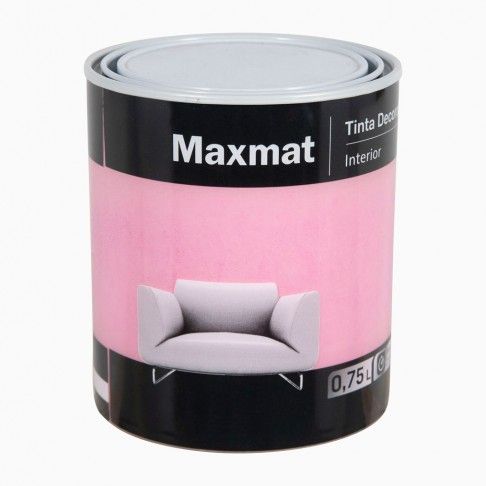 Tinta Decor Maxmat Rosa Tóquio 0,75lt Tinta Decor Maxmat Rosa Tóquio 0,75lt
