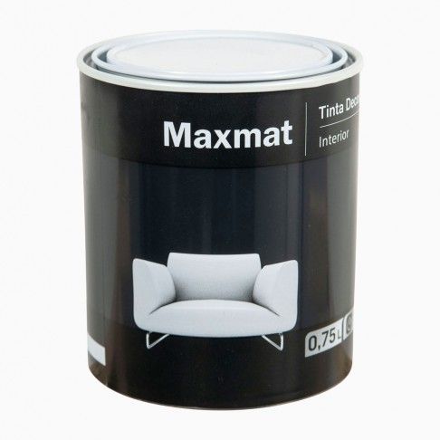 Tinta Decor Maxmat Preto 0,75lt Tinta Decor Maxmat Preto 0,75lt