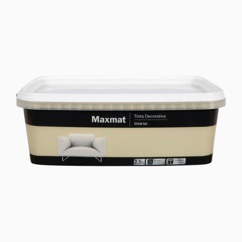 Tinta Decor Maxmat Bege Juba 2,5l Tinta Decor Maxmat Bege Juba 2,5l