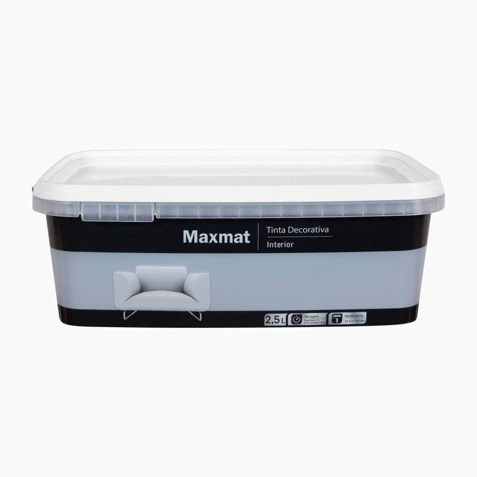 Tinta Decor Maxmat Azul Viena 2,5l