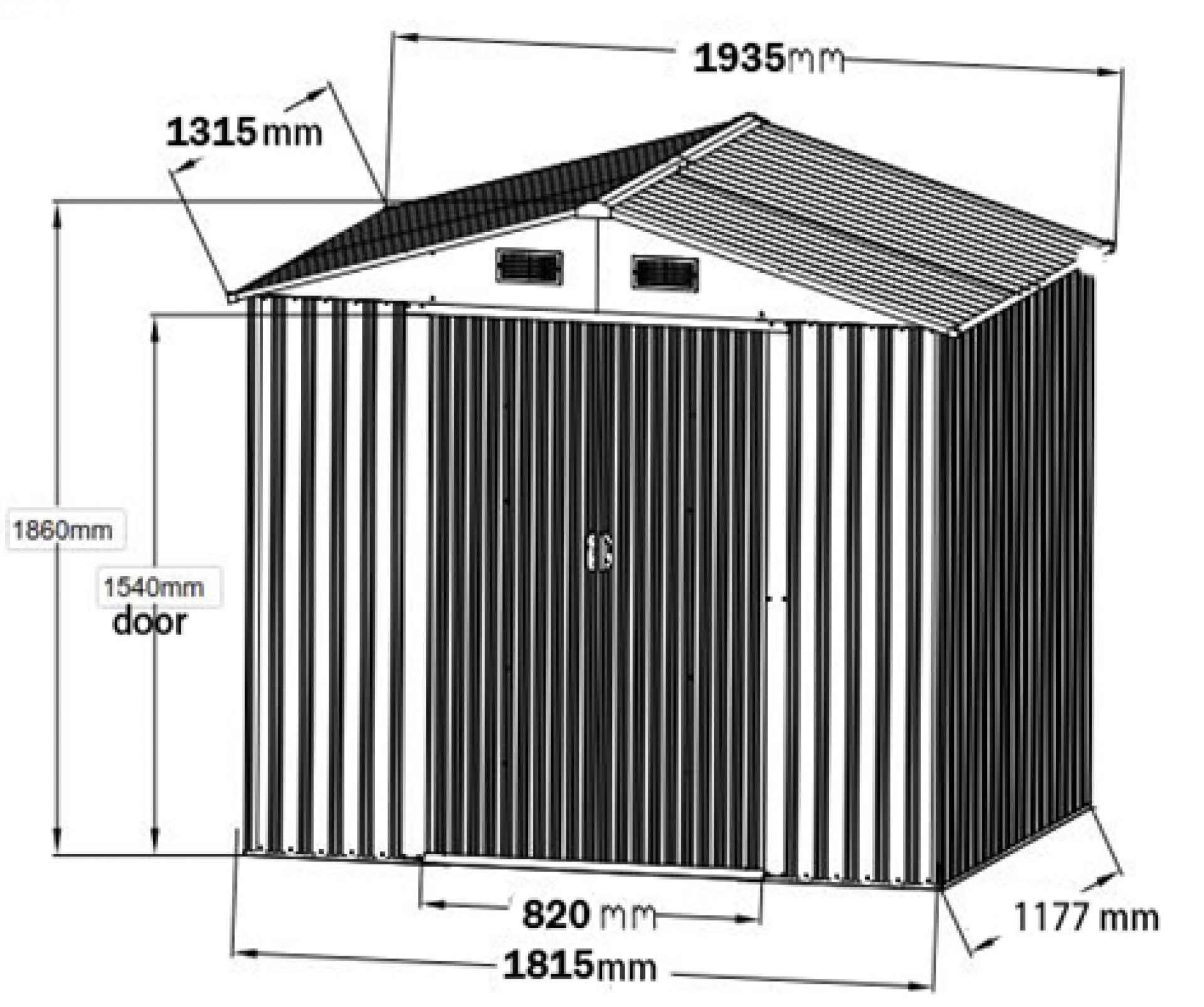 ABRIGO METÁLICO FLORENCE