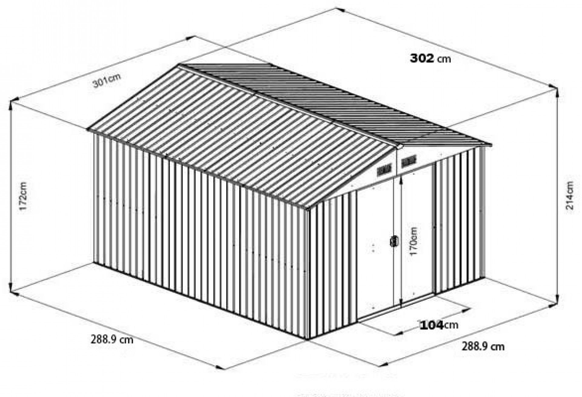 ABRIGO METÁLICO KNOX