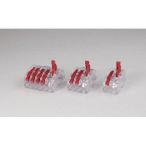 Ligador Reutilizável Fio 0.2-4mm 2p 10un Ligador Reutilizável Fio 0.2-4mm 2p 10un