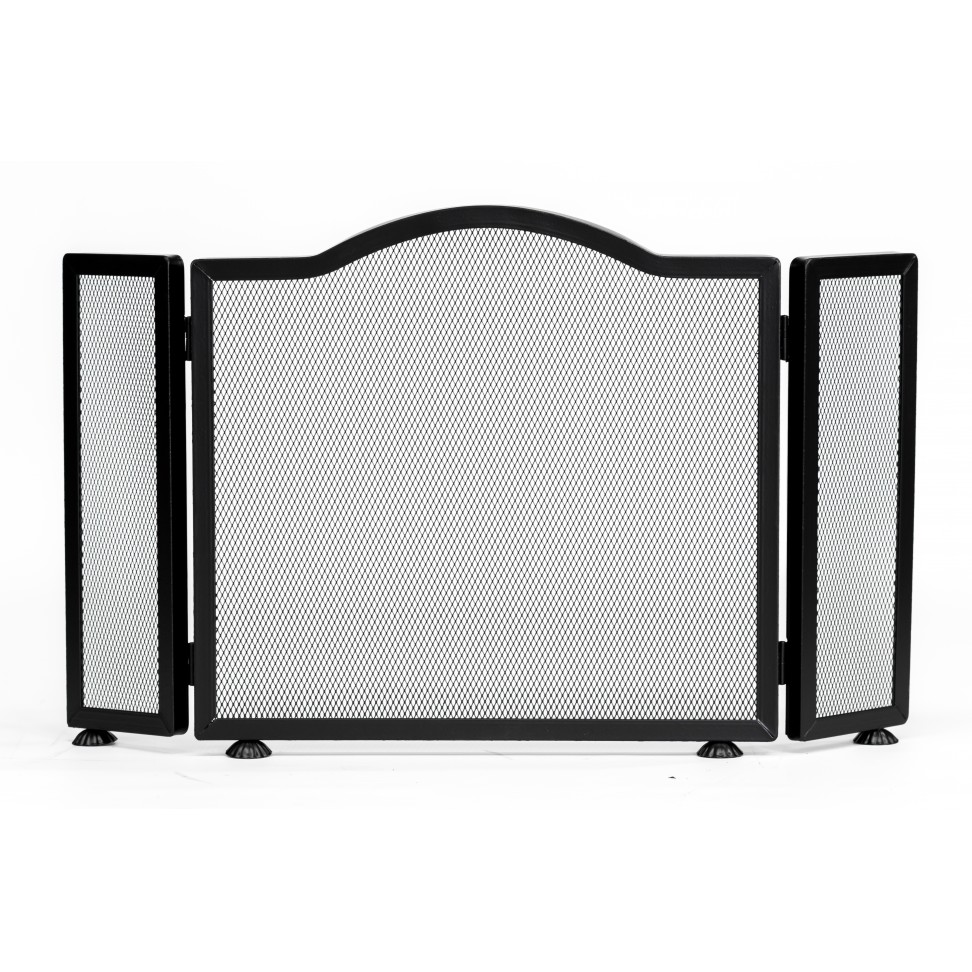 Frente Lareira Curva Nr13 Preto