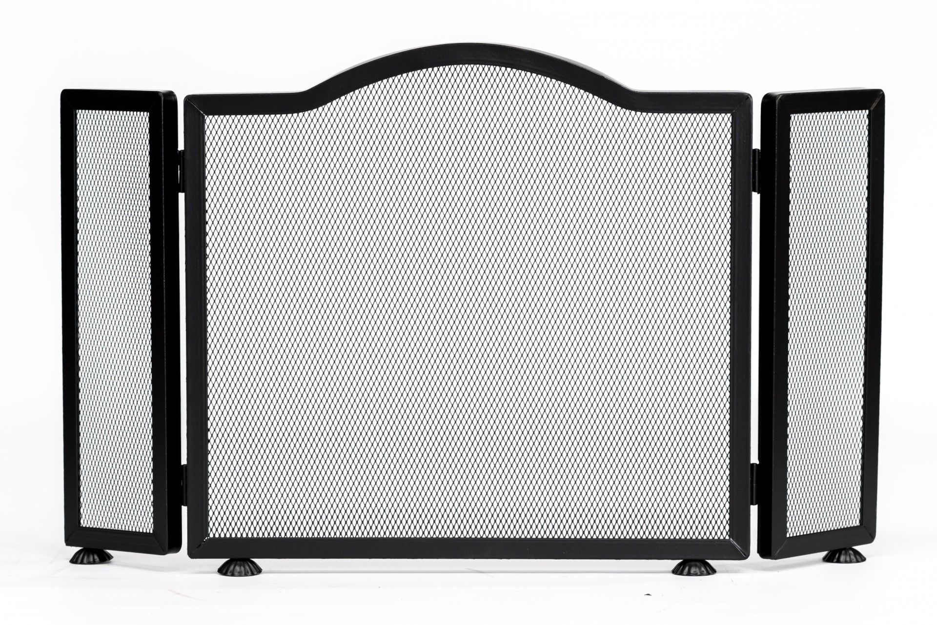 Frente Lareira Curva Nr13 Preto