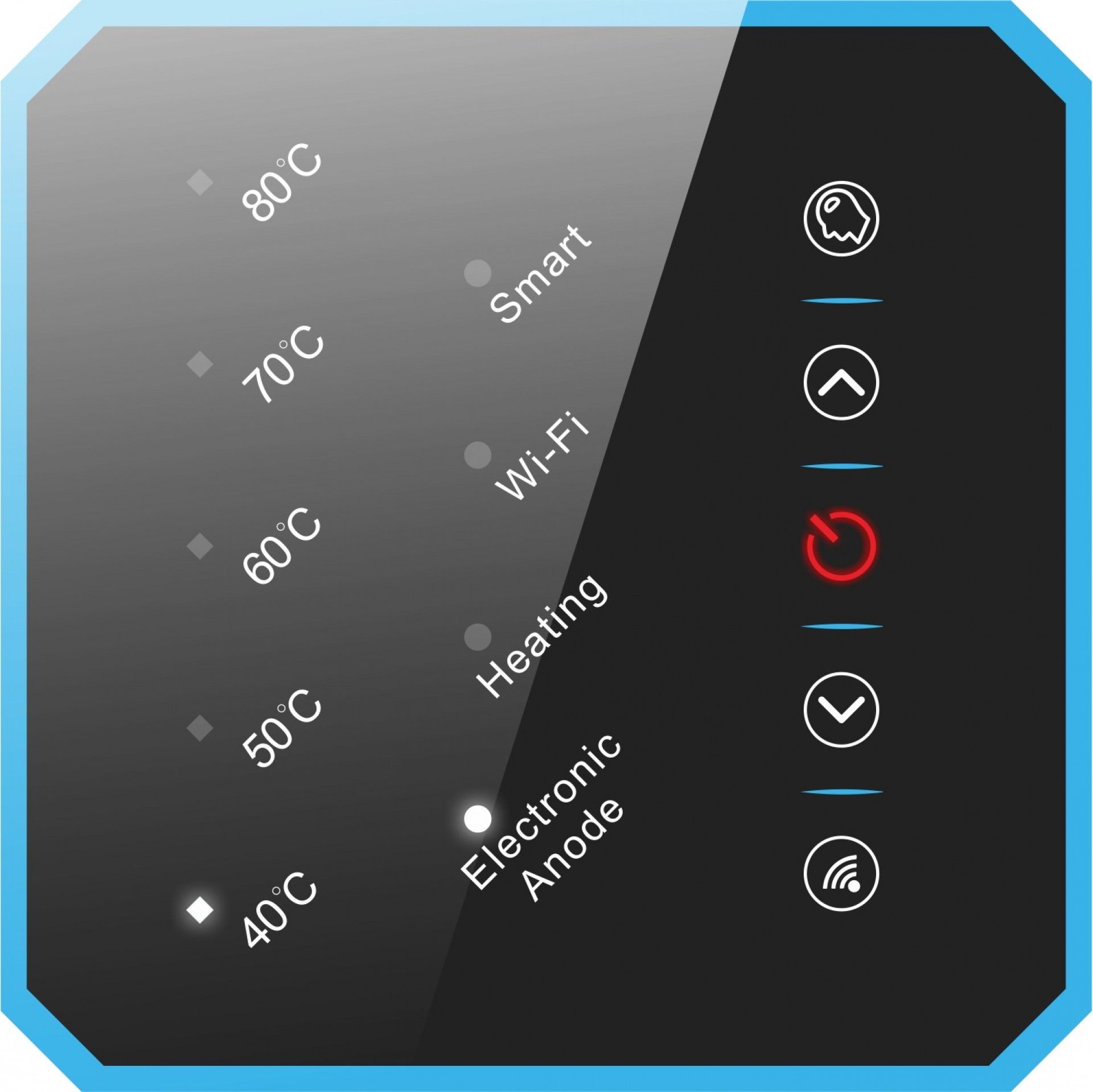 Termoacumulador Koi Reversível Duo Wi-Fi 100LT