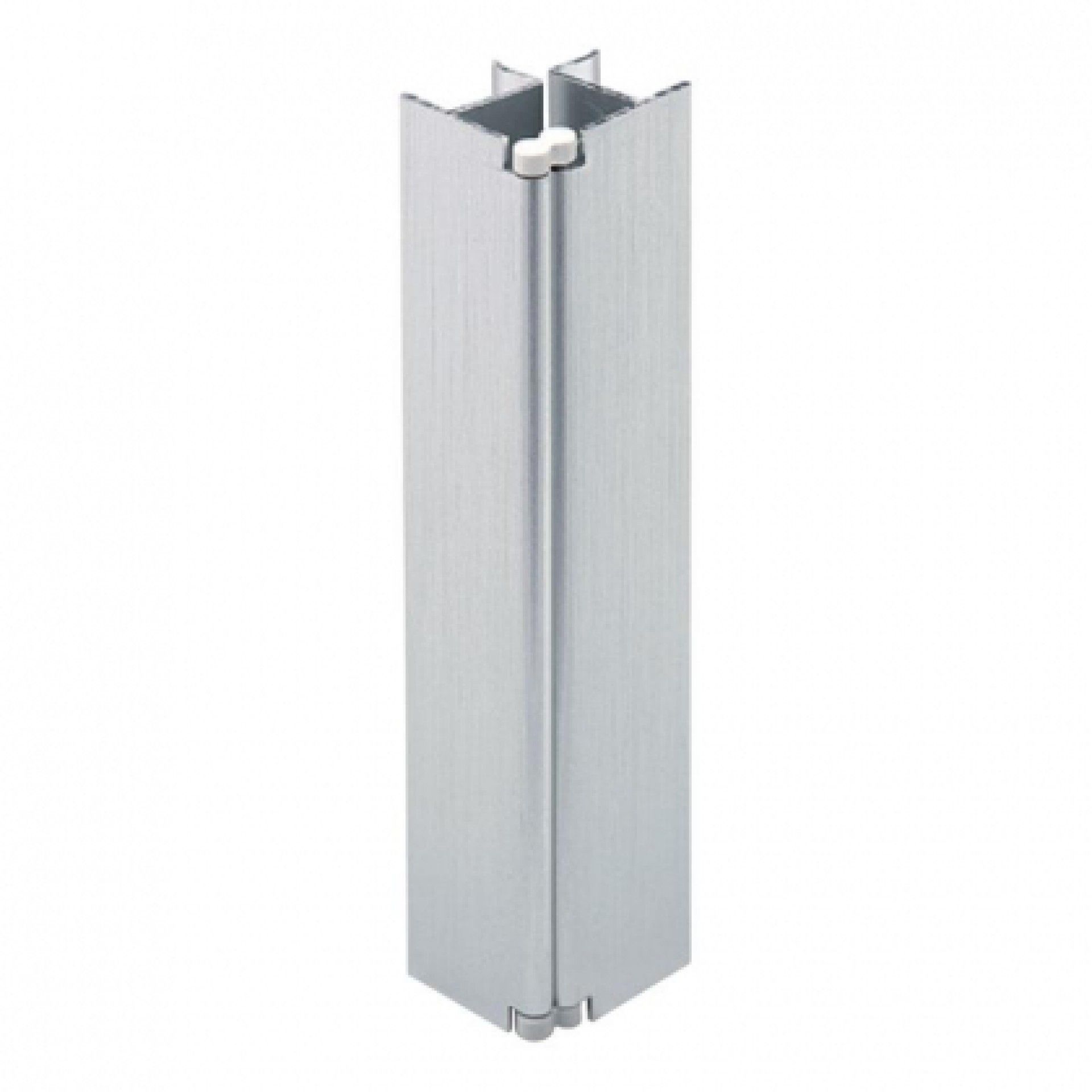 Canto flexivel P/Rodapé Pvc Alumínio Liso