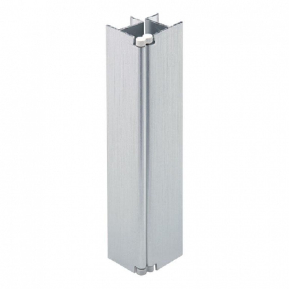 Canto flexivel P/Rodap� Pvc Alum�nio Liso